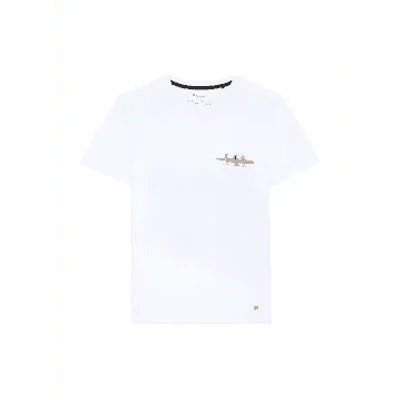 Shop Faguo Arcy Cotton T-shirt In White From