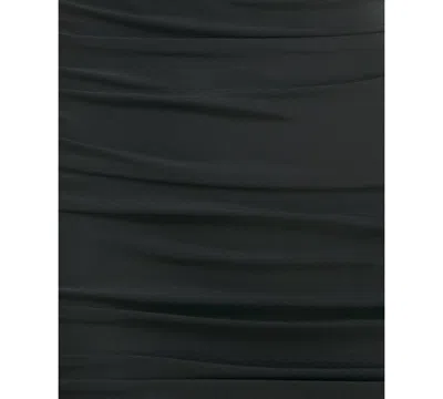 Shop B Darlin Juniors' Emma Ruched Sleeveless Bodycon Dress In Black