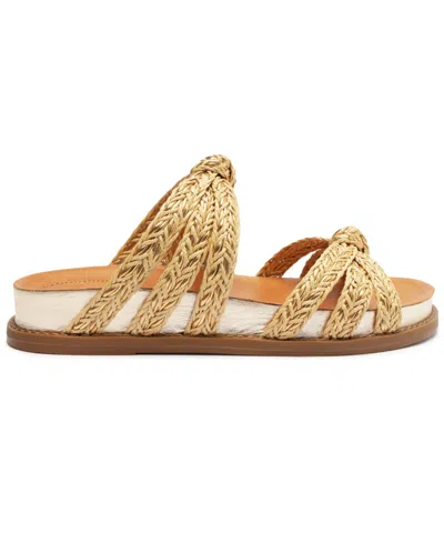 Schutz Women's Trassie Sporty Sandals In Beige,gold