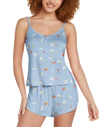 Shop Honeydew Women's 2-pc. Lovely Morning Printed Pajamas Set In Pisces Berries