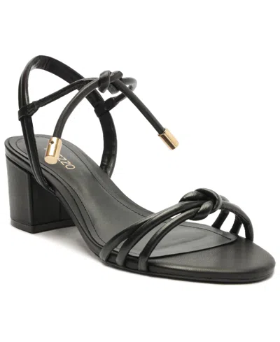 Shop Arezzo Women's Camila Mid Block Heel Sandal In Black