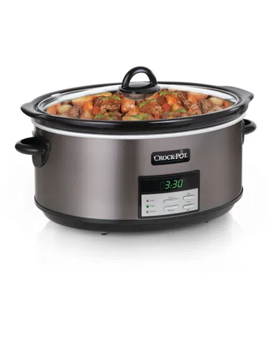 Shop Crock-pot Stainless Collection 8-qt. Programmable Slow Cooker In No Color