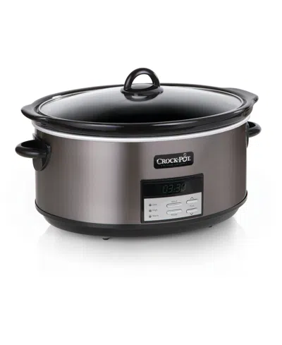 Shop Crock-pot Stainless Collection 8-qt. Programmable Slow Cooker In No Color