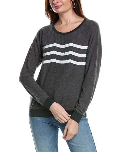 Shop Sol Angeles Waves Pullover In Black