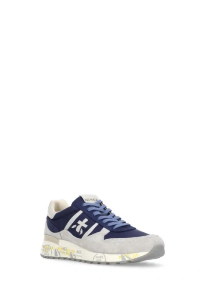 Shop Premiata Landeck 6631 Sneakers In Blue