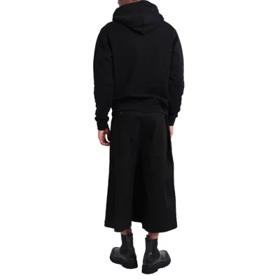 Shop Dsquared2 Drawstring Hood Sweatshirt In Black