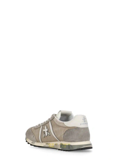 Shop Premiata Lucy 6600 Sneakers In Grey