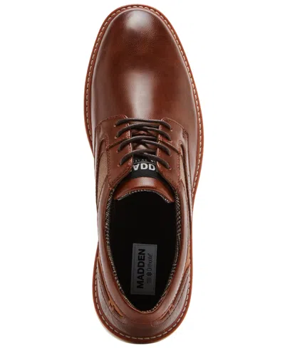 Madden Men Men's Vypper Mixed Media Dress Shoe In Cognac