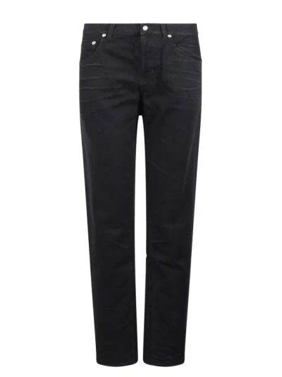Shop Saint Laurent Carbon Black Denim Jeans