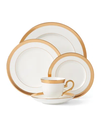 Lenox Lowell White 5-piece Place Setting In White
