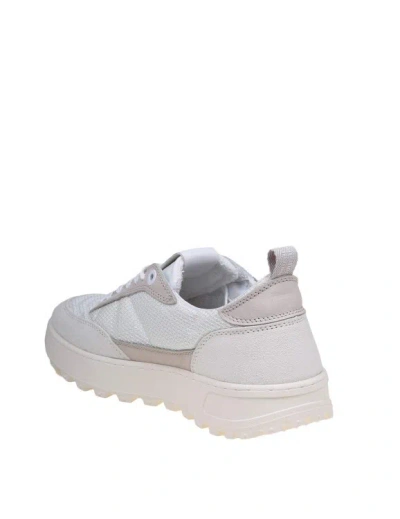 Shop Date Kdue Sneakers In White Suede And Leather