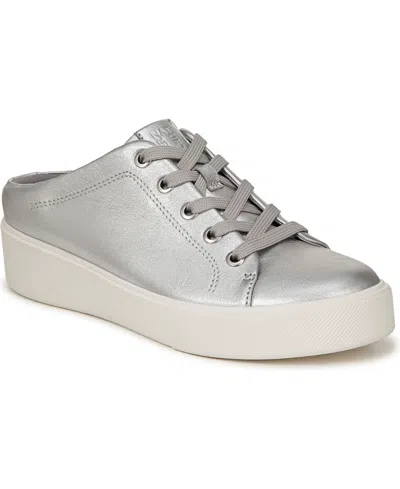 Shop Naturalizer Morrison-mule Sneakers In Silver Leather