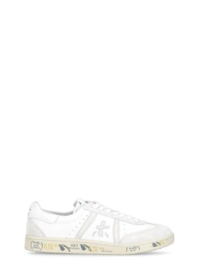 Shop Premiata Bonnie 6758 Sneakers In White