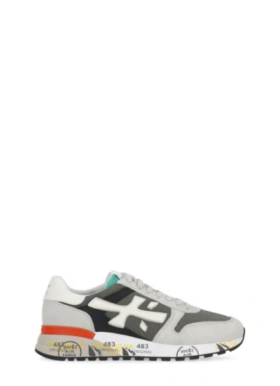 Shop Premiata Mick 6166 Sneakers In Multicolor