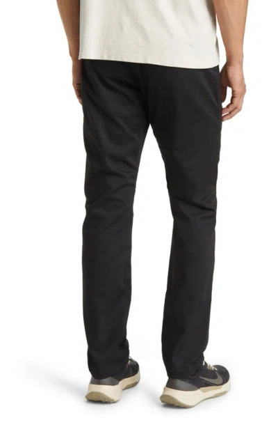 Shop Duer Smart Stretch Relaxed Performance Trousers In Black
