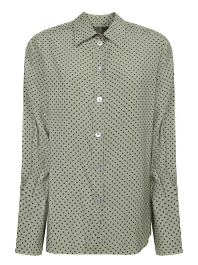 Shop Paul Smith Viscose Shirt In Grey