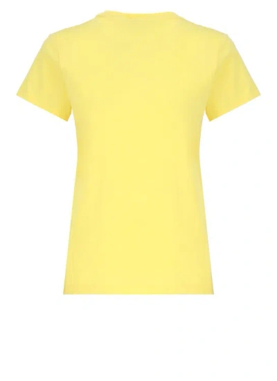 Shop Polo Ralph Lauren Pony T-shirt In Yellow
