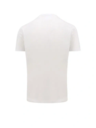 Shop Dsquared2 Cotton T-shirt With Frontal Logo In White