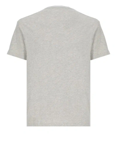 Shop Polo Ralph Lauren Pony T-shirt In Grey