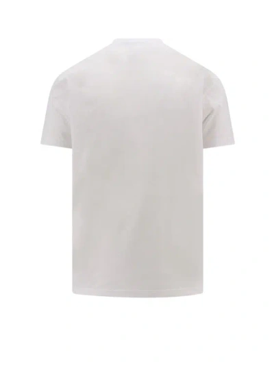 Shop Dsquared2 Cotton T-shirt With Print On The Front In White