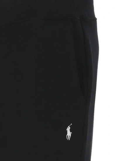 Shop Polo Ralph Lauren Sweatpants Pony In Black