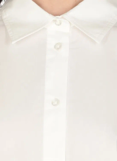 Shop Rotate Birger Christensen White Cotton Shirt