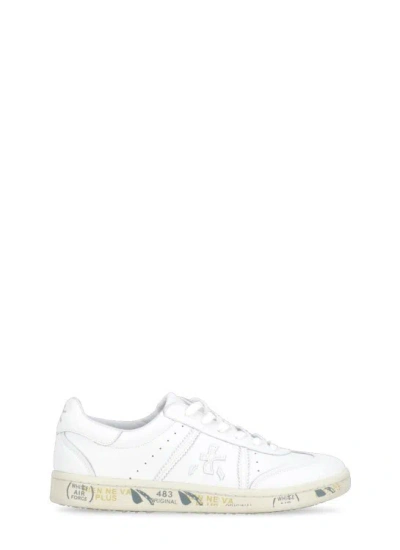 Shop Premiata Bonnied 6766 Sneakers In White