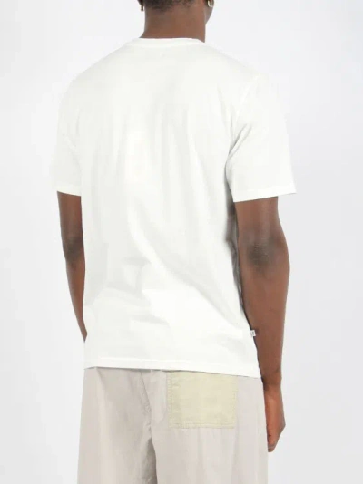 Shop Autry Cotton Crew Neck T-shirt In White