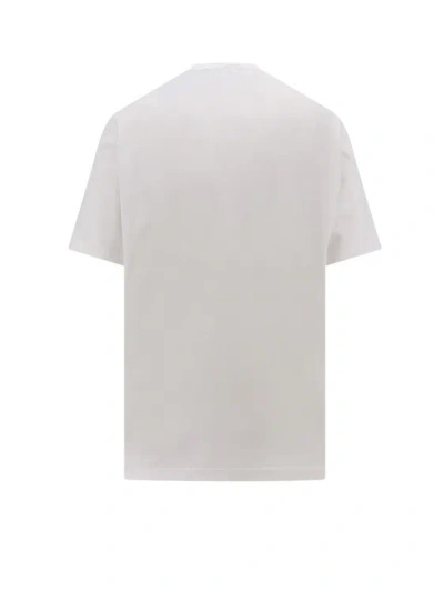 Shop Dsquared2 Cotton T-shirt With Iconic Print In White