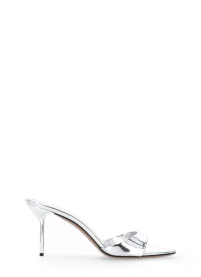 Shop Paris Texas Lidia Heeled Shoes In Silver