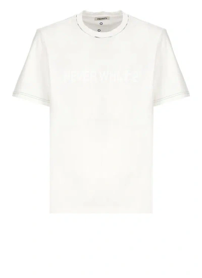Shop Premiata White Cotton Tshirt
