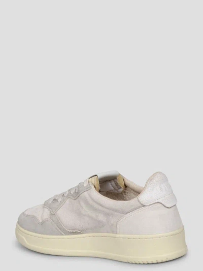 Shop Autry Medalist Low Bi-color Sneakers In White