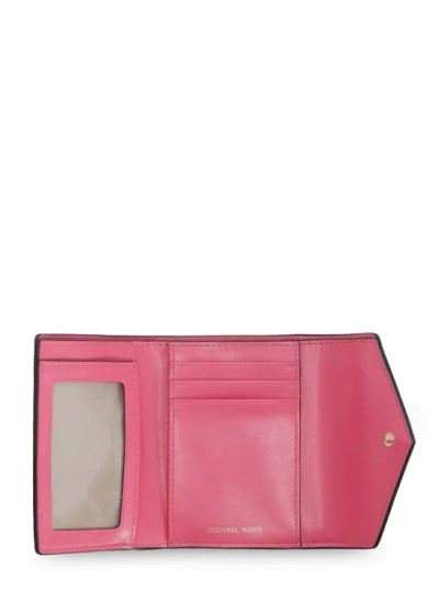 Shop Michael Michael Kors Greenwich Wallet In Pink