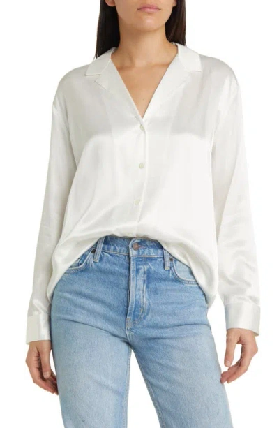 Shop Rails Nami Button-up Shirt In White