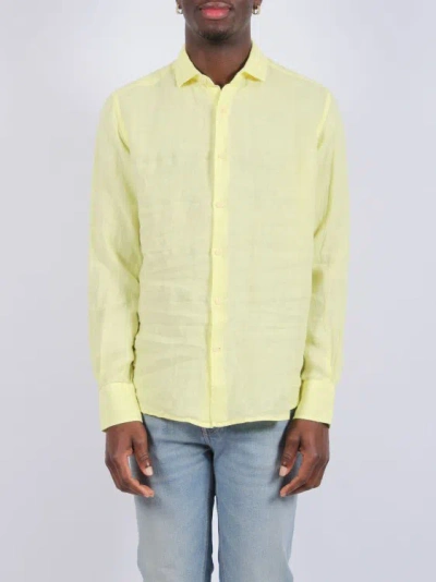 Shop Mc2 Saint Barth Pamplona Shirt In Yellow
