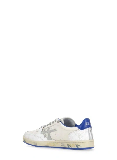 Shop Premiata Bskt Clay 6779 Sneakers In White