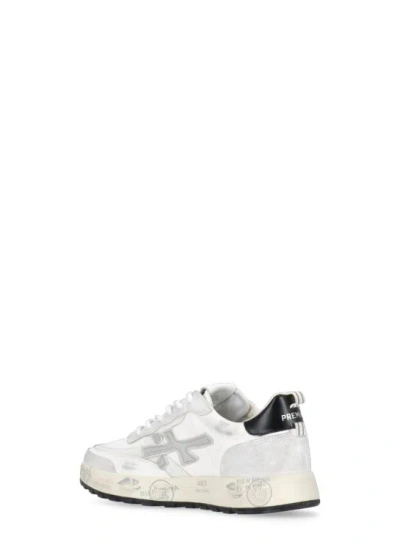 Shop Premiata Nous 6765 Sneakers In White