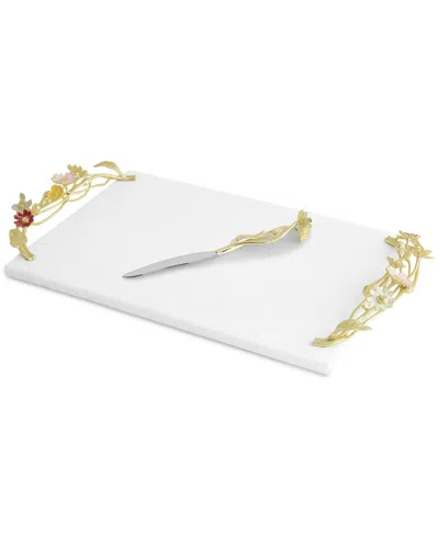 Michael Aram Wildflowers Cheeseboard With Knife In No Color