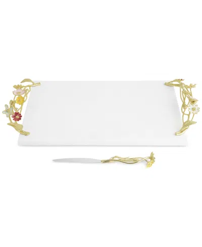 Michael Aram Wildflowers Cheeseboard With Knife In No Color