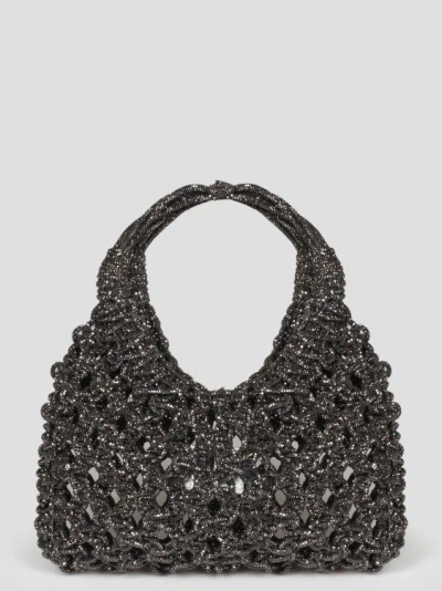 Shop Hibourama Vannifique Jewel Bag In Black