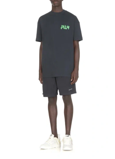 Shop Palm Angels I Am Lost T-shirt In Black