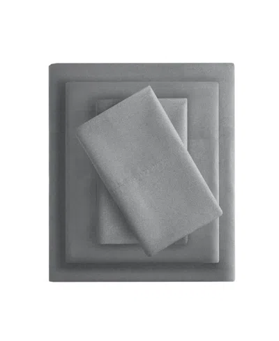Intelligent Design Microfiber 4-pc. Sheet Set, Queen In Charcoal