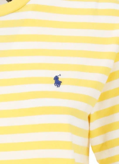 Shop Polo Ralph Lauren Pony T-shirt In Yellow