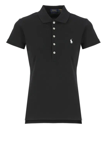 Shop Polo Ralph Lauren Pony Polo Shirt In Black