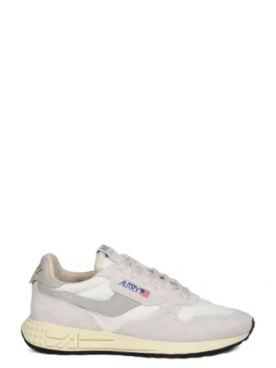 Shop Autry Reelwind Low Sneakers In White