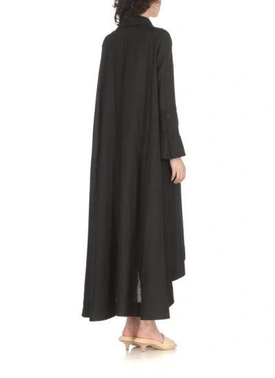 Shop Nu Black Doublebreasted Dress