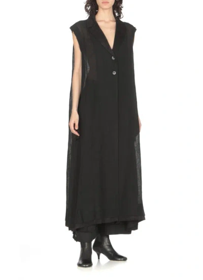 Shop Nu Black Linen Dress