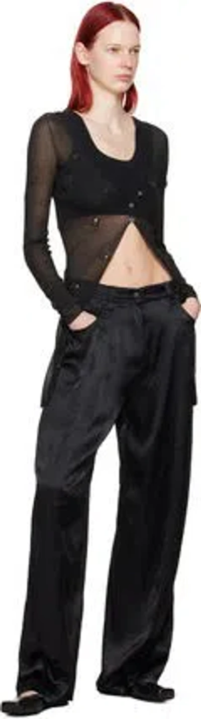 Alexander Wang Halbhohe Hose Tapered-hose In Black
