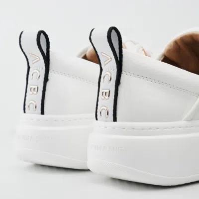 Shop Alexander Smith White Ecowembley Sneaker With White Naplack Spur