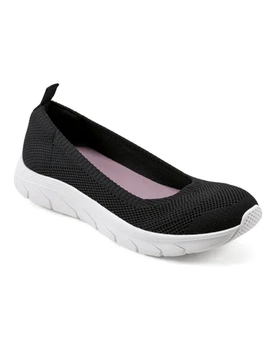 Shop Easy Spirit Women's Verla Slip-on Closed Toe Casual Shoes In Black